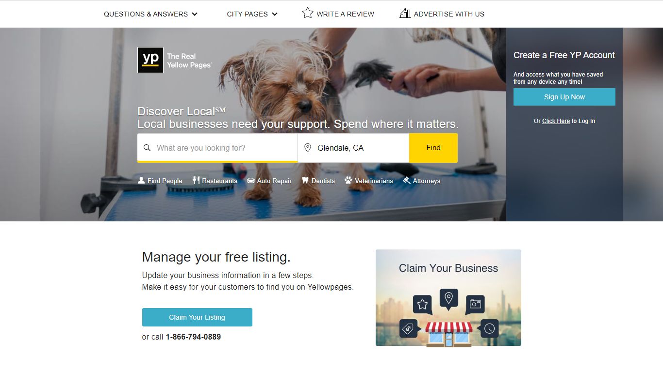 The Real Yellow Pages® | YP.com
